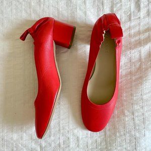 Everlane Day Heel in Red Size 7